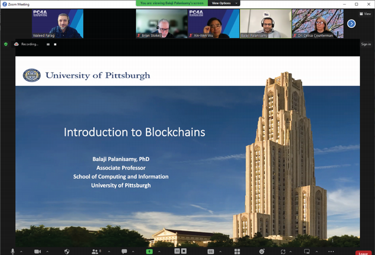 Presenter: Dr. Balaji Palanisamy, Associate Professor, Univ. of Pittsburgh | Topic: Blockchain Technology