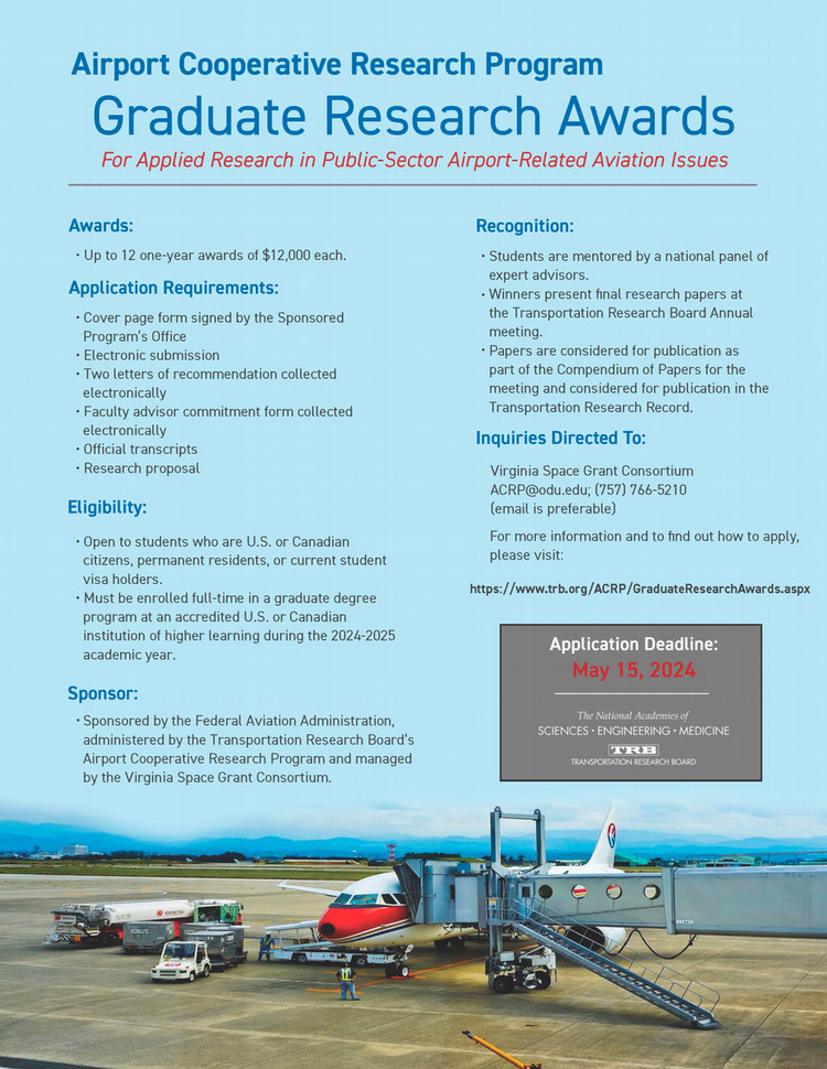 ACRP Graduate Program Flyer