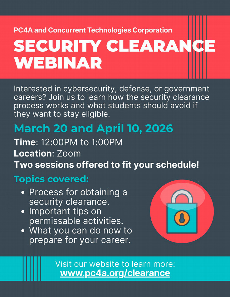 CTC webinar event flyer
