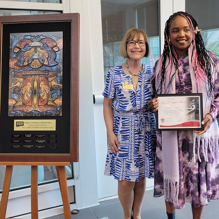 Abbie Muthoni Muhoro, recipient of the 2026 Coppler Award