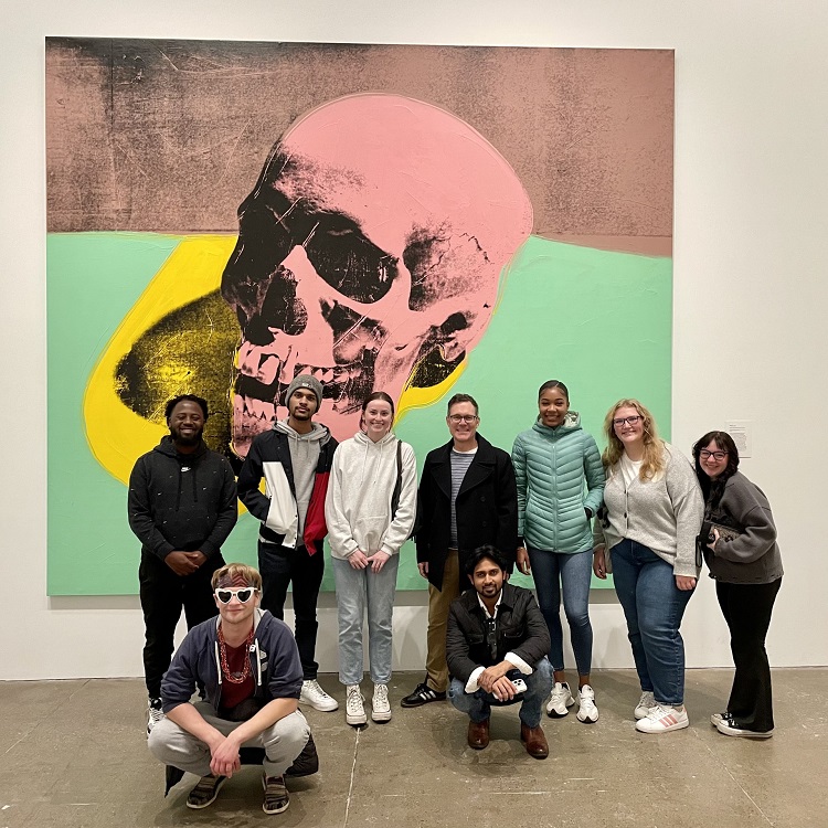 Dr. Sell's ENGL 308 museum trip fall 2023