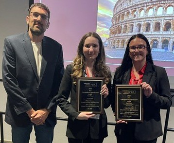 Zachary Klingensmith, Allison Johnson, and Paige Clawson 