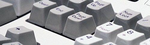 Close-up on Keyboard