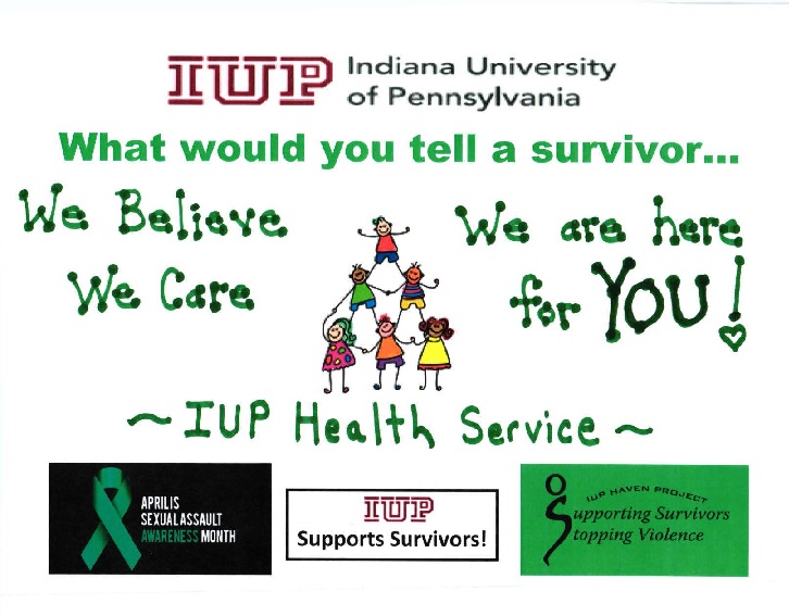 Health Services-Survivor Support Sign