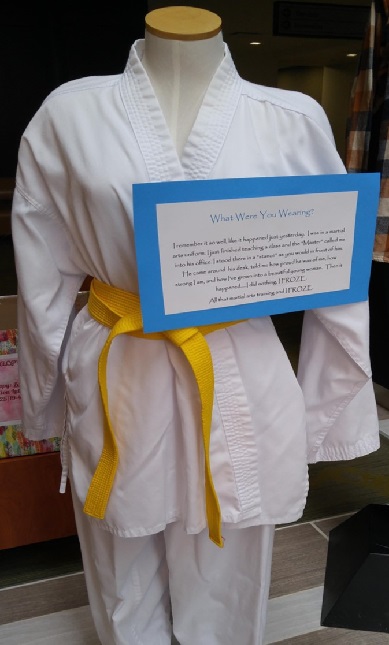 Karate uniform for What Were You Wearing Display