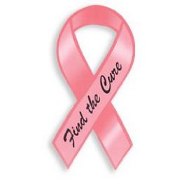 Find the Cure:  Breast Cancer Pink Ribbon