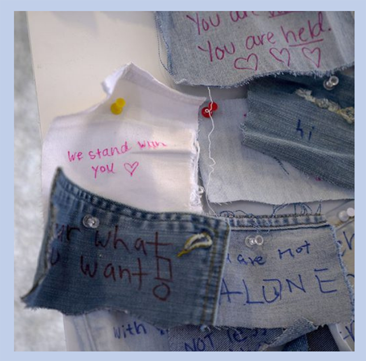 photos of decorated jeans
