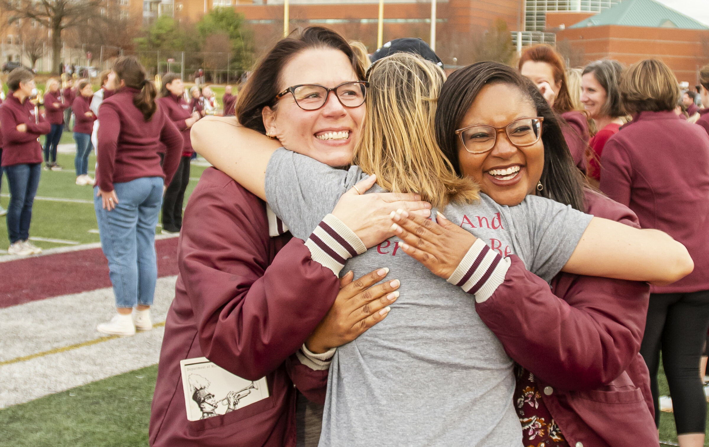 Marching Band Alumni Reunite