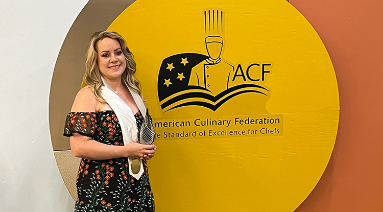 IUP Alumna, Academy of Culinary Arts Chef Instructor Named Pastry Chef of the Year