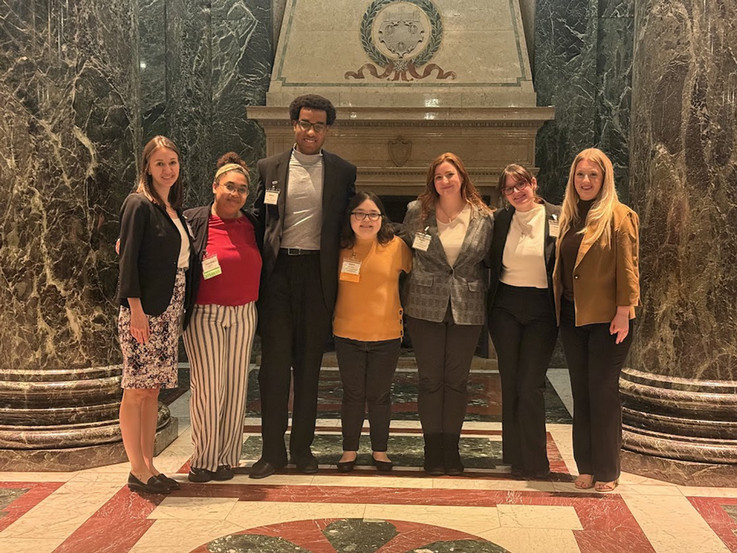 IUP Hotel, Restaurant, Tourism, and Event Management students and faculty at the 2025 Global Meetings Industry Day