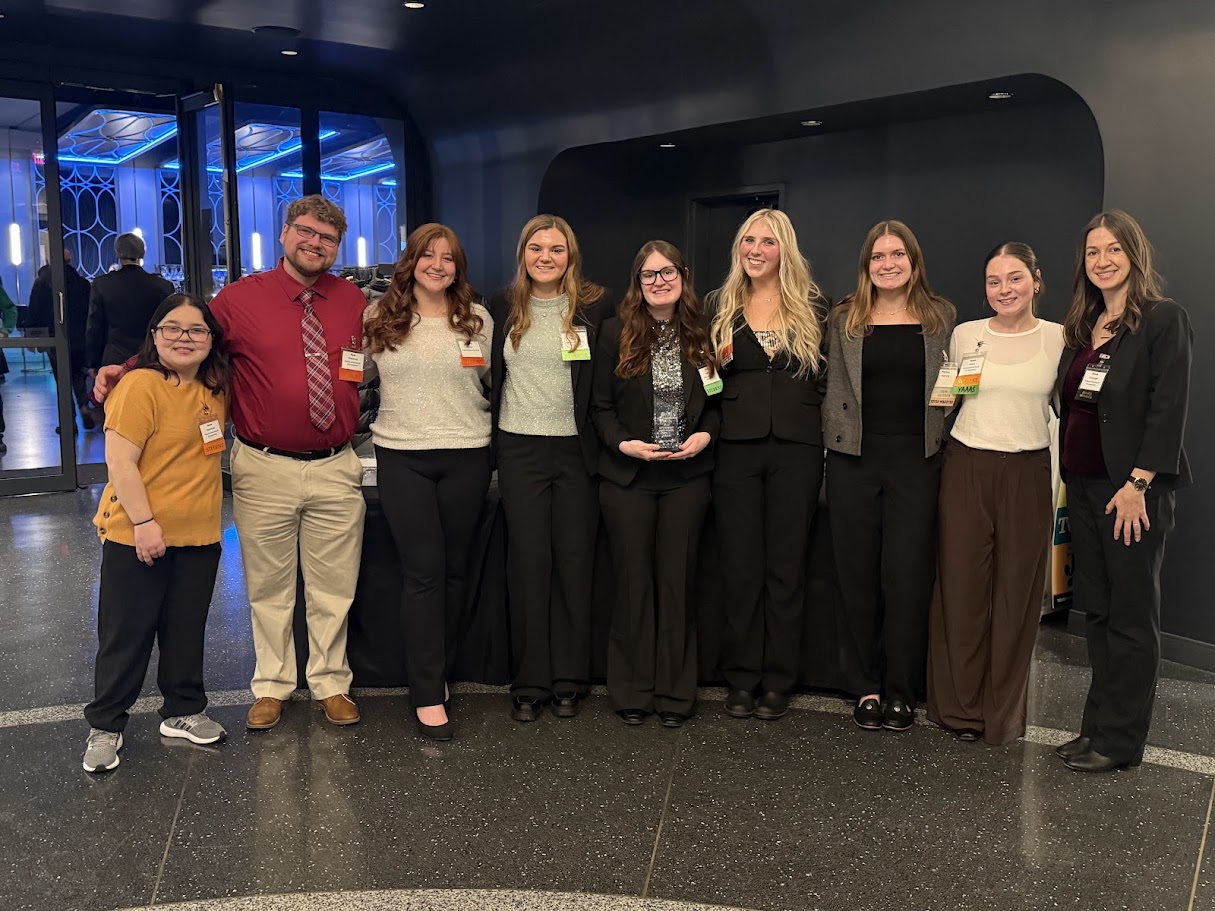 Alexa Zacharias, Ryan Chadwick, Regina Nadal, Kiera Mead, Grace Gallagher, Shilo Petrilla, Marissa Fleming, Grace Myers, and Nicole Clevenger
