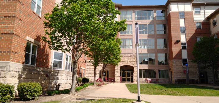 Putt Hall Courtyard Entrance