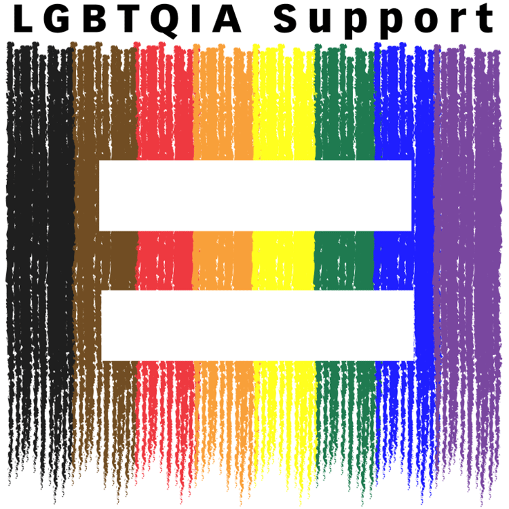 LGBTQIA+ Support Logo