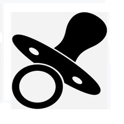 Parental Leave: pacifier icon