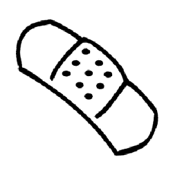 Sick Leave: bandage icon