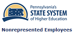 Pennsylvania State System logo: Nonrepresented EmployeesManagers