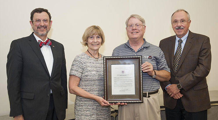 IUP Names Planetarium, Atrium of Science Building in Honor of Alumni Couple