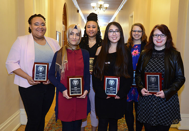 2018 Women's Leadership Student Award Winners