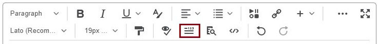 Word Count navbar icon.