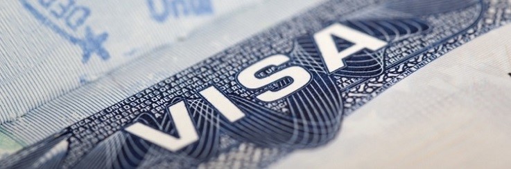 Visa immigration document