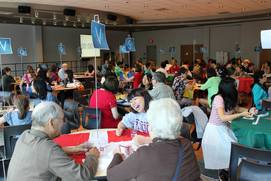 International Friendship Program students at a get-together