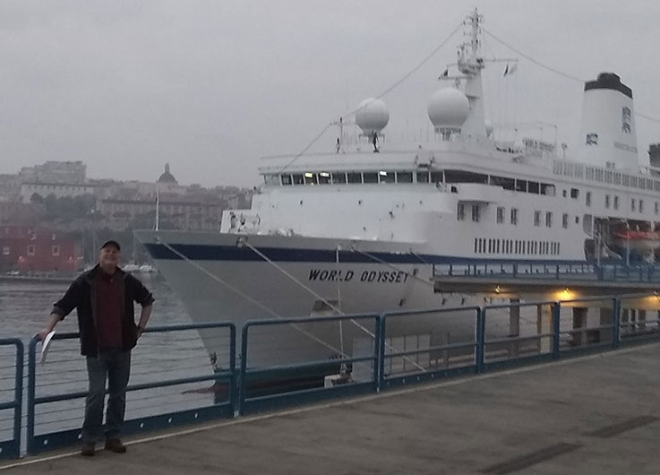 English Professor Expands International Teaching Experience During Semester at Sea 
