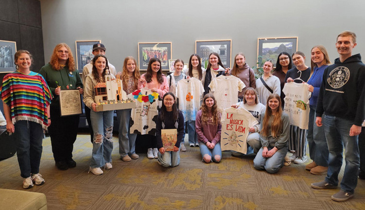 Spring Cove students attending the APPLES Festival