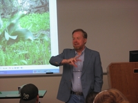 Cahalan speaking at Eastern Arizona College