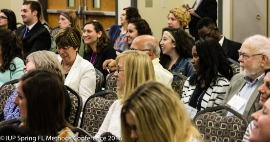Audience at IUP Spring Methodology Conference on Foreign Language Teaching