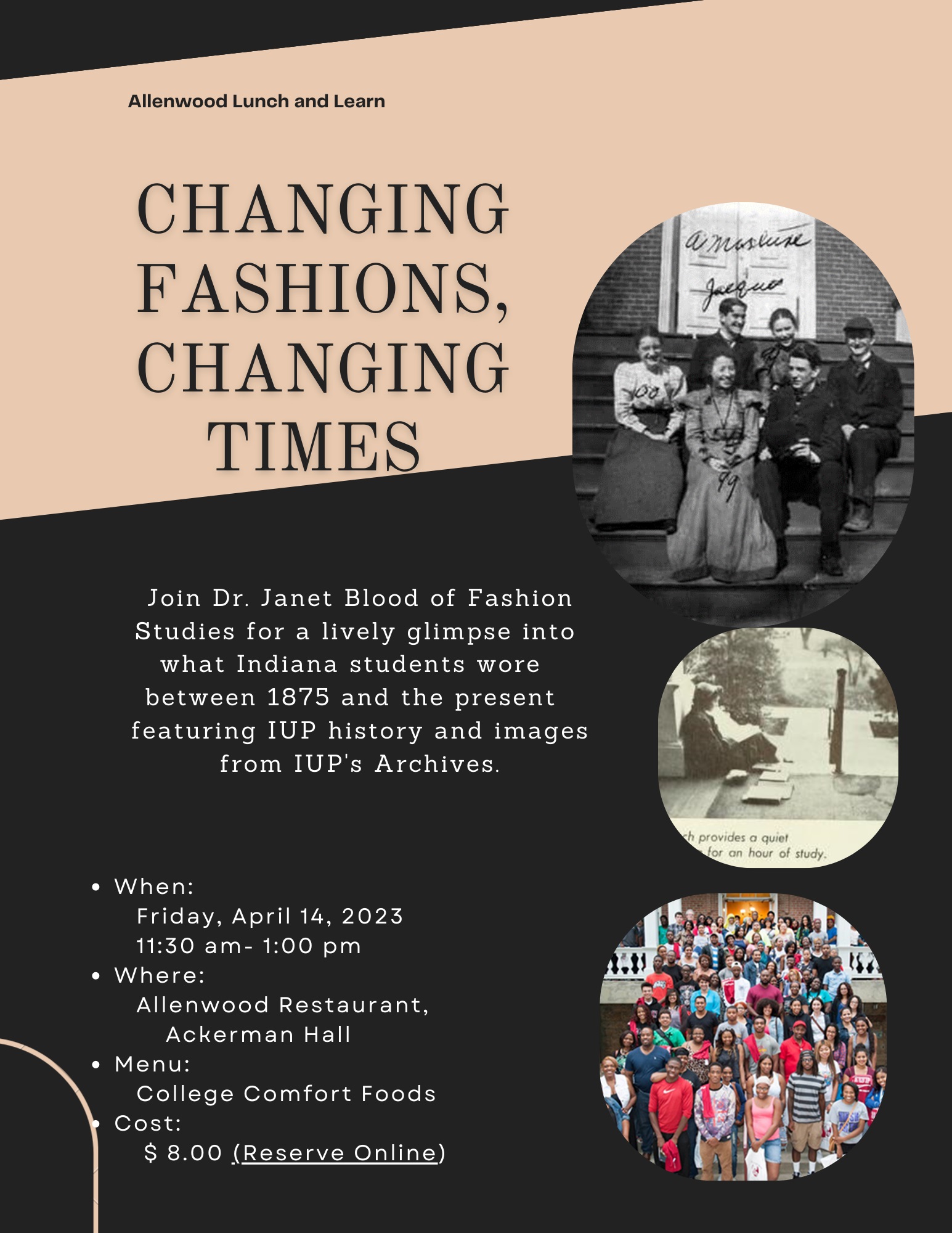 Changing Fashions Flyer