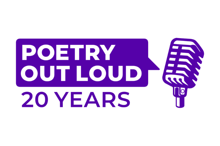 Poetry Out Loud Logo 20 Years