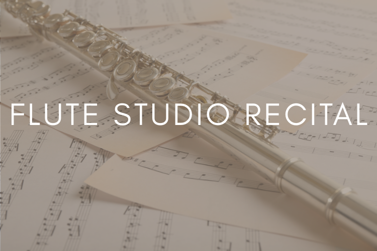 Flute Studio Recital Banner