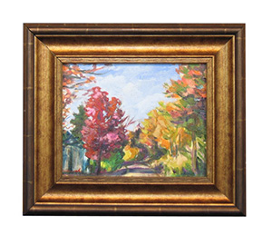 Original Painting, Autumn Landscape