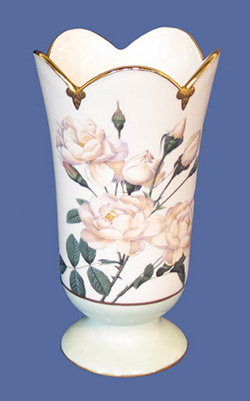Footed Goebel Vase 