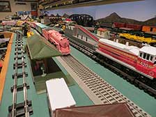 Holiday Wheels and Thrills: A Model Train Display