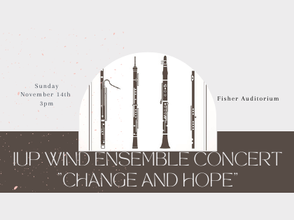 Wind Ensemble Concert Logo