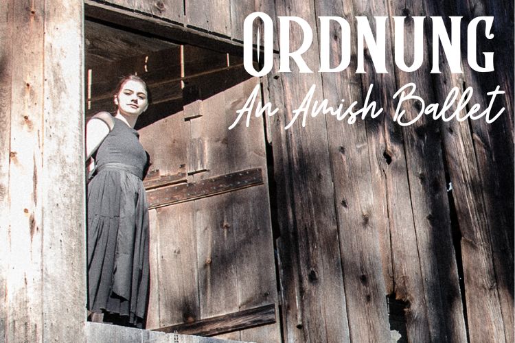 Ordung an amish ballet poster