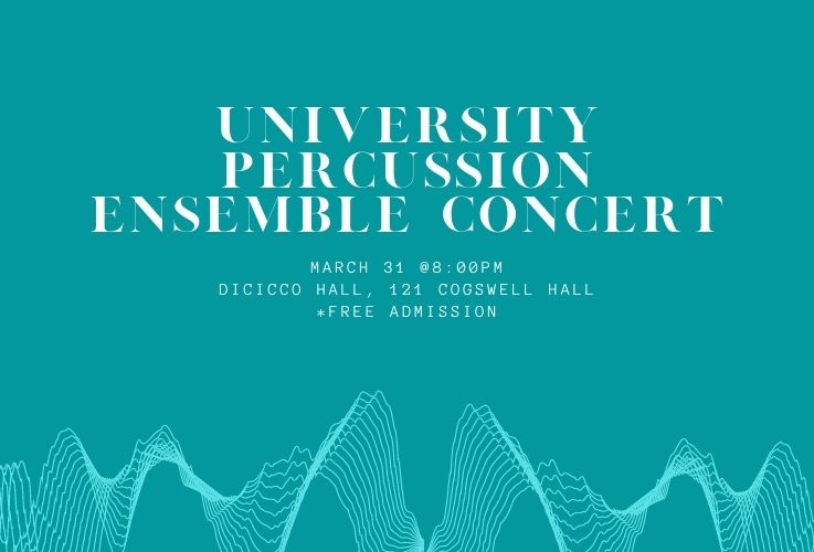University Percussion Ensemble Concert
