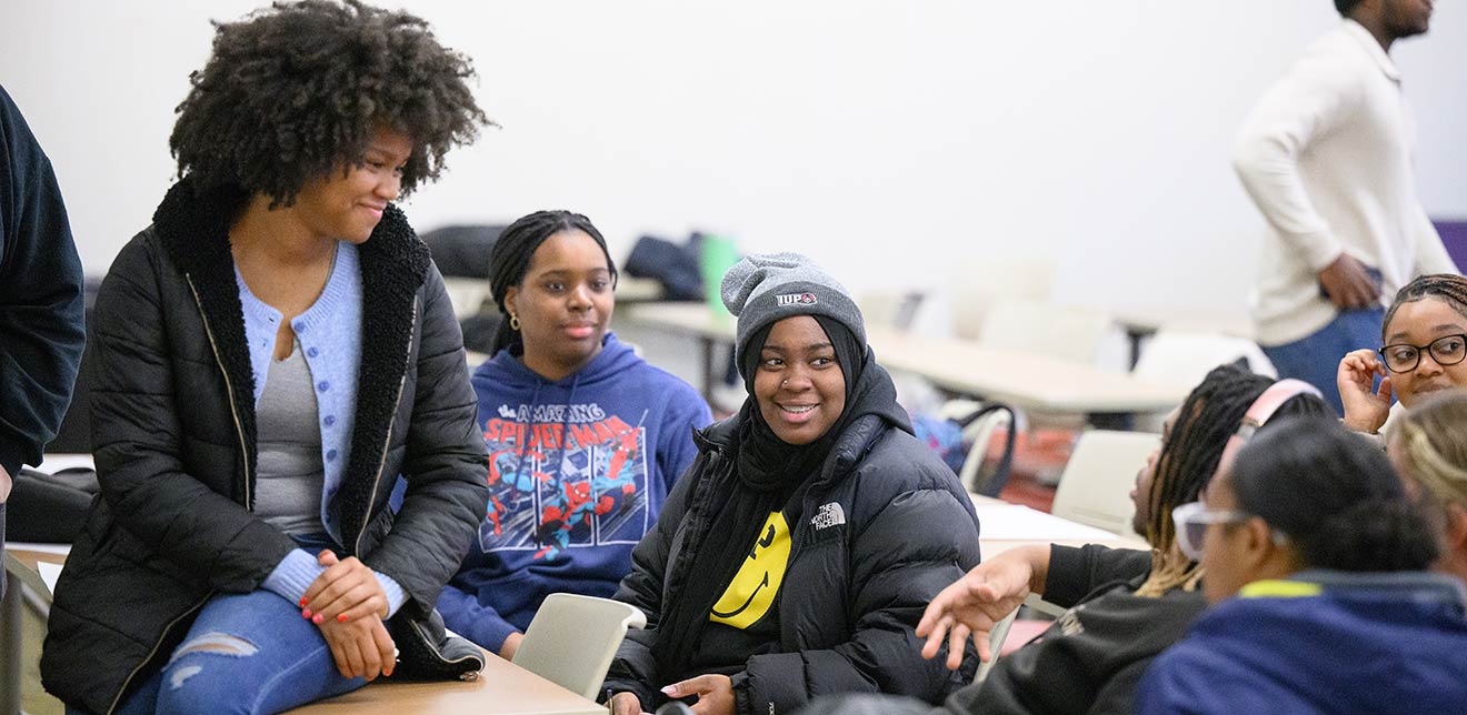 First-year Crimson Scholars and their mentors
