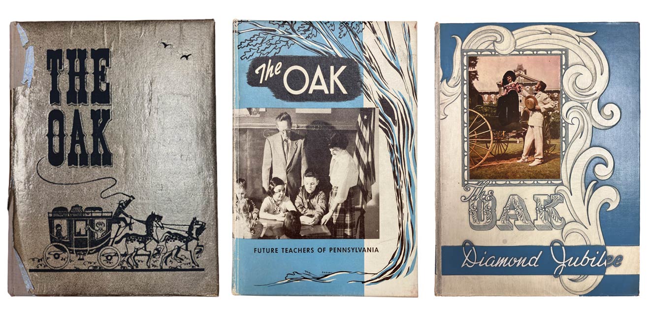 Three IUP yearbooks