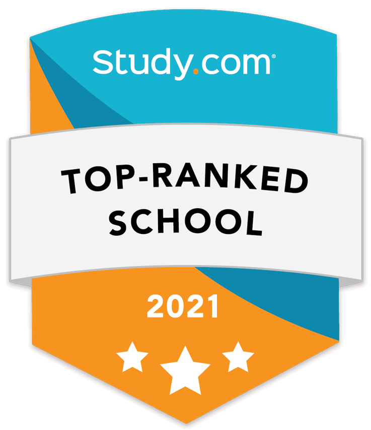 Study badge, Top-Ranked Program 2021