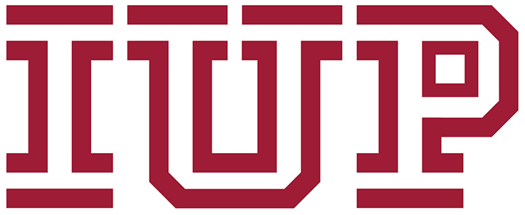 IUP "block" logo