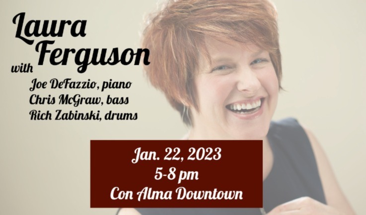 Ferguson sings at Con Alma 