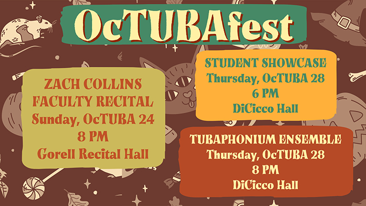 Poster for 2021 OcTUBAfest
