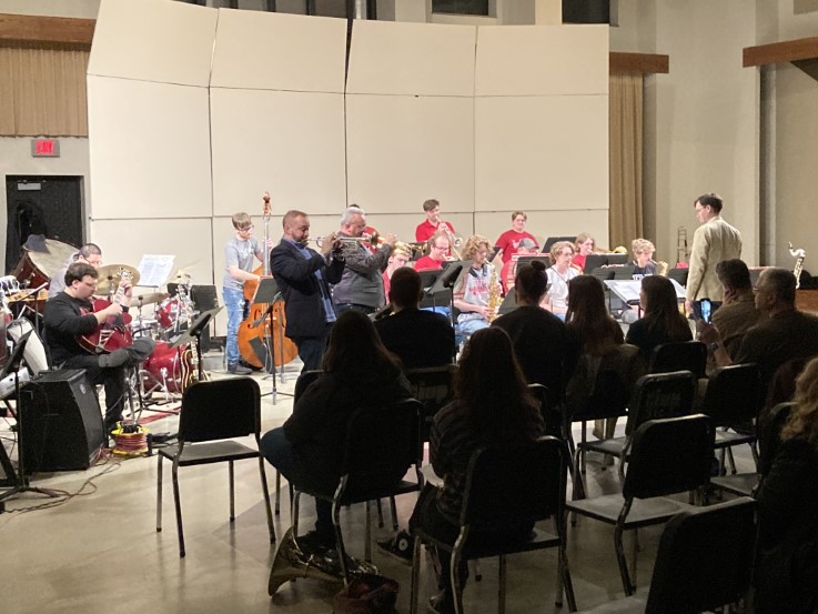 IUP Jazz Ensemble at Brass Day