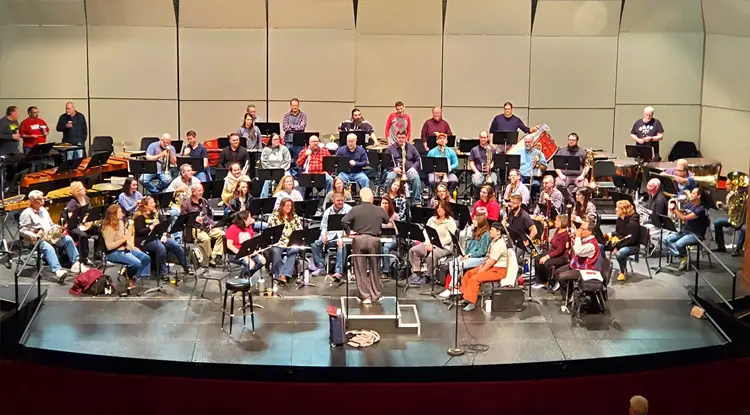 Keystone Winds Perform at Texas Bandmasters Conference