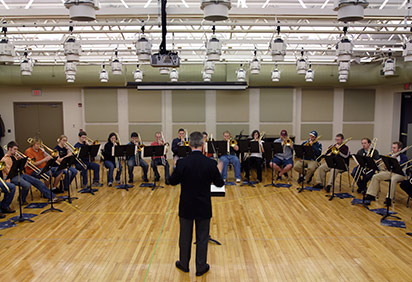 Trombone choir in Cogswell
