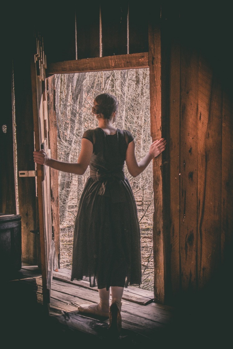 Dancer in a doorway