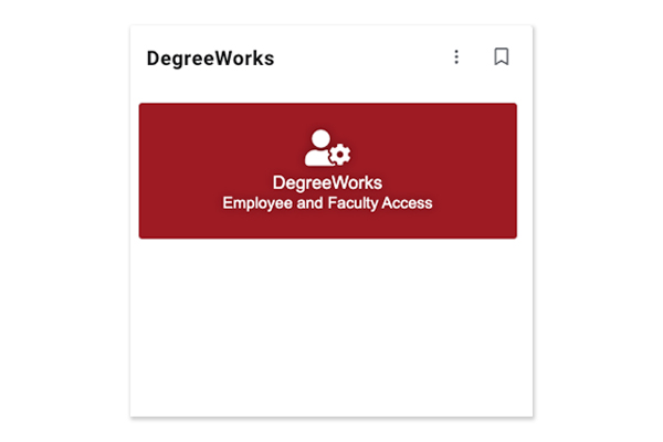 degreeworks button card