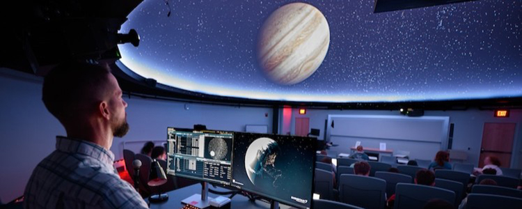 Deardorff in Cejka Planetarium